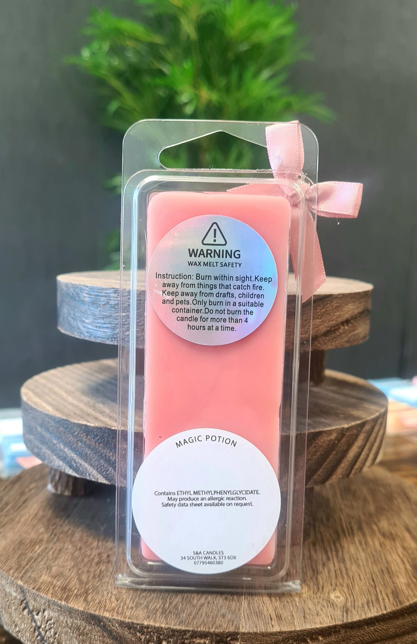 Magic Potion Wax Melts Snap Bar - Enchanting Berry & Vanilla Delight