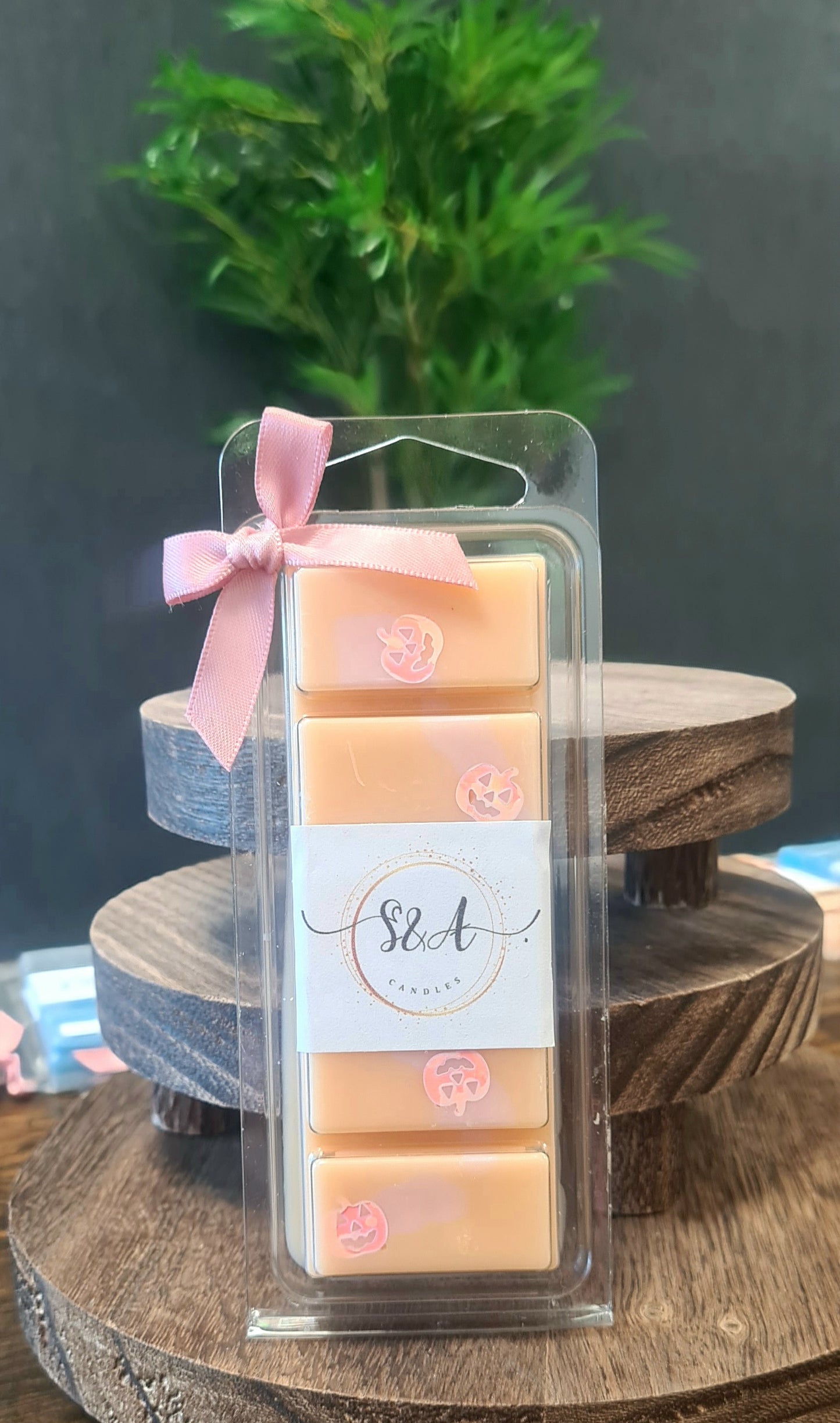Autumn Woods & Pumpkin Wax Melts Snap Bar - Orchard Fresh & Cozy Delight