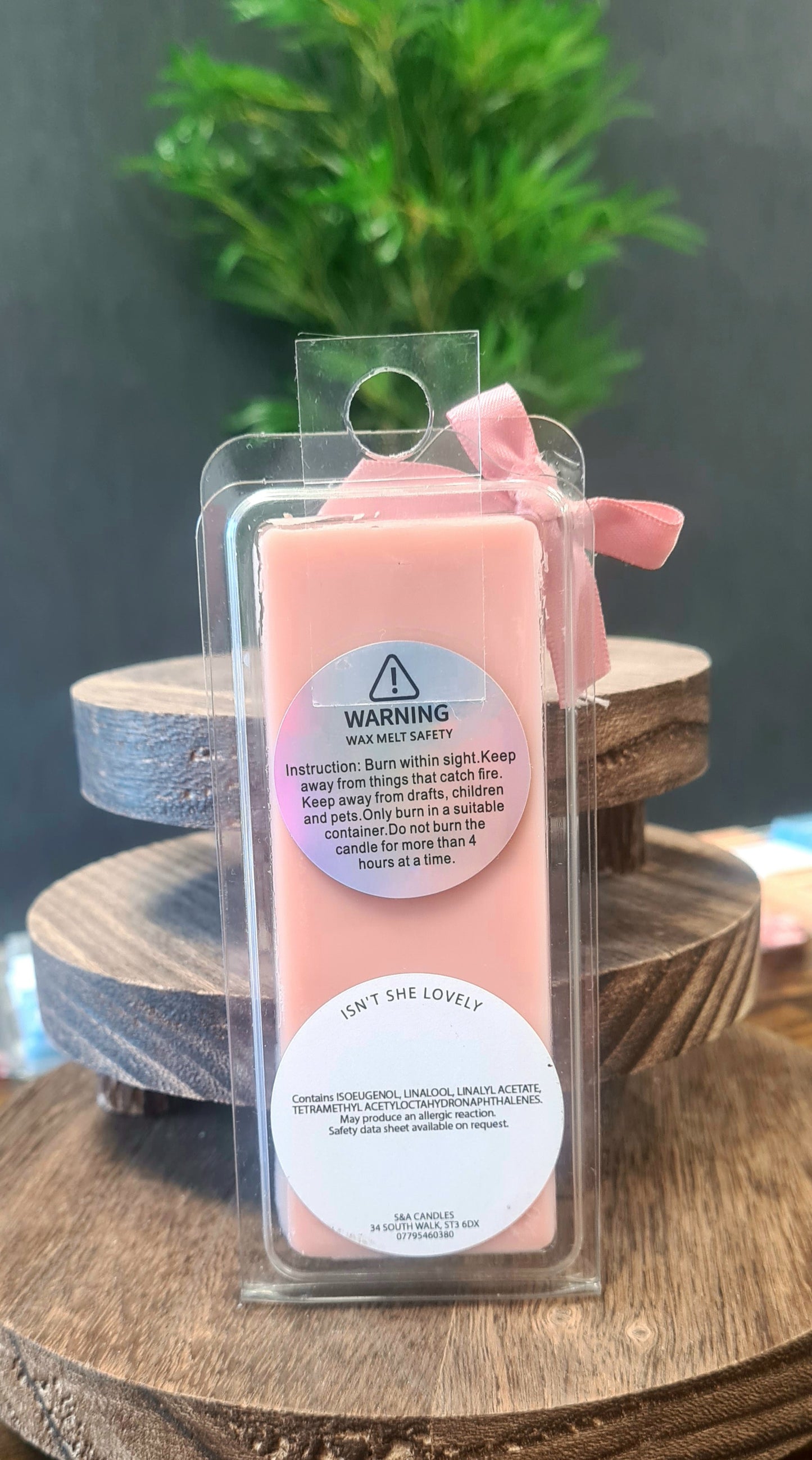 Isn't She Lovely Wax Melts Snap Bar - Chic Citrus & Floral Elegance