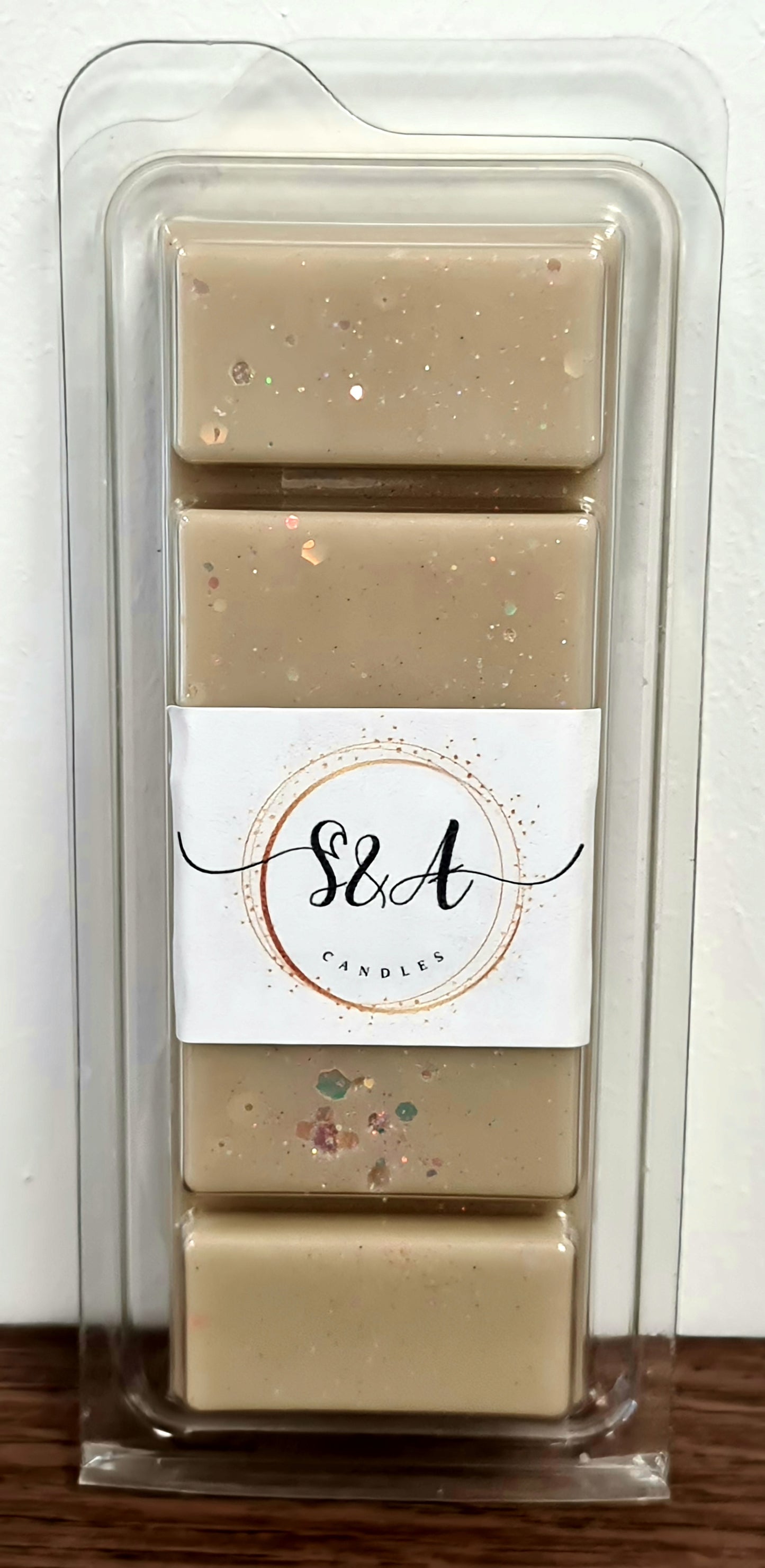 Marshmallow & Gingerbread Wax Melt Snapbars – Festive Blend of Zesty Ginger and Creamy Marshmallow