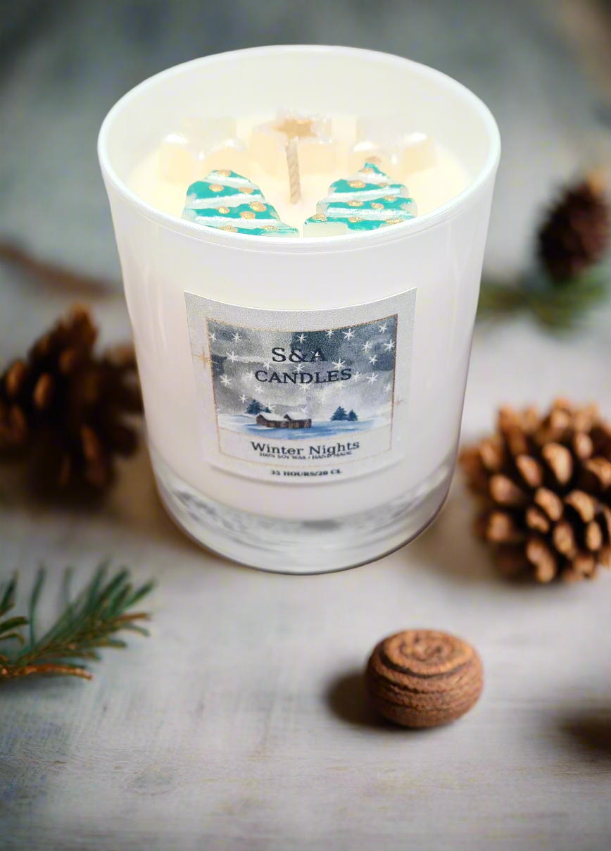 Winter Nights Candle