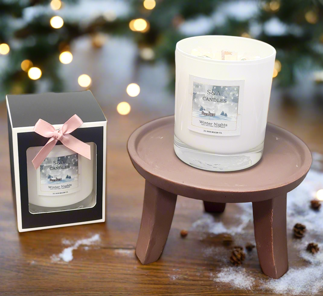 Winter Nights Candle