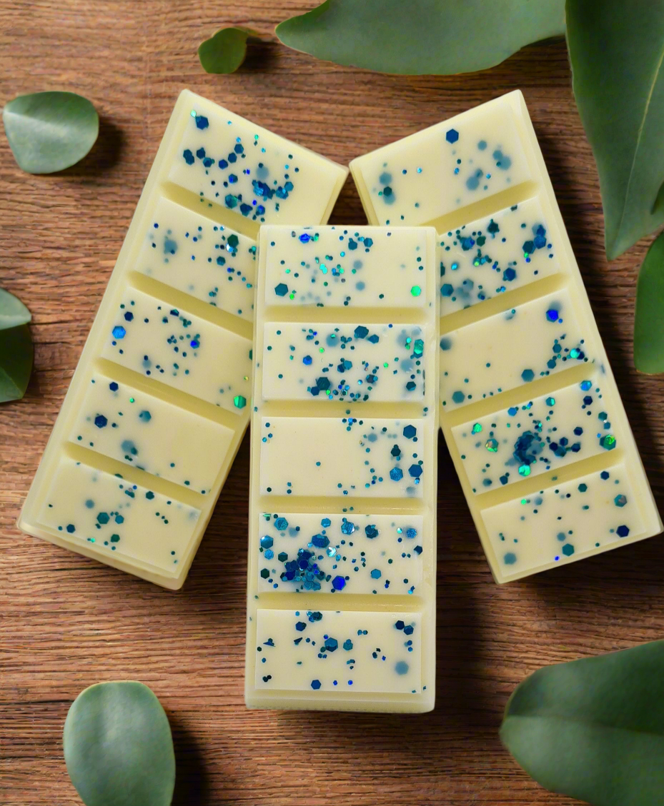 Handmade Citronella & Eucalyptus Wax Melt Snap Bars – Refreshing Citrus & Woody Scent