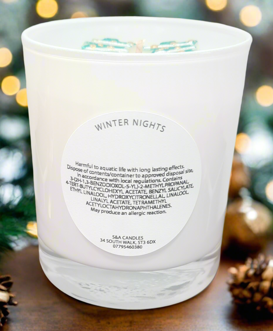 Winter Nights Candle
